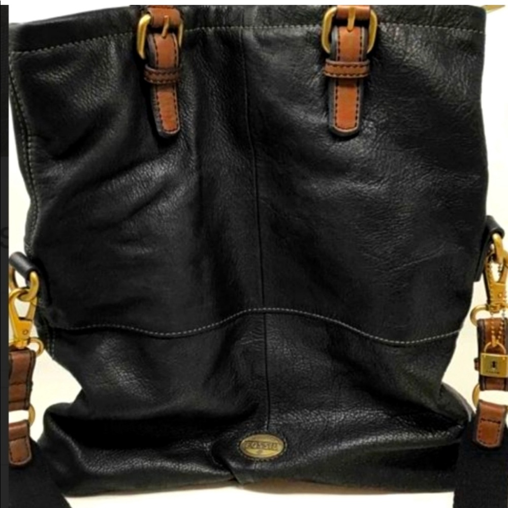 Black Fossil Explorer Crossbody - Picture 4 of 7